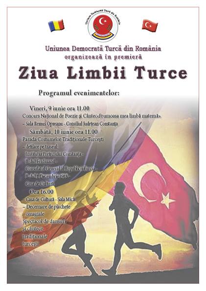 Încep evenimentele dedicate Zilei Limbii Turce