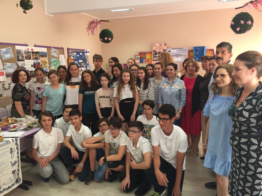 FOTO. Școala „Gheorghe Țițeica” a finalizat un program european derulat timp de trei ani