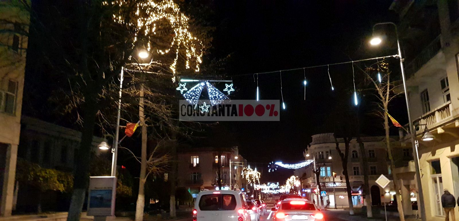 Constanța și Cernavodă, în topul localităților din România care au cheltuit cei mai mulți bani pentru iluminatul de sărbători
