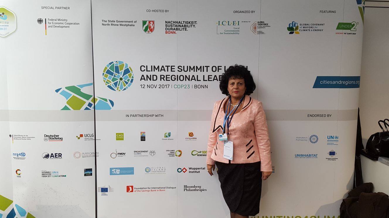 Primărița din Cumpăna, Mariana Gâju, s-a dus în Germania să încerce să rezolve problemele climatice ale Terrei