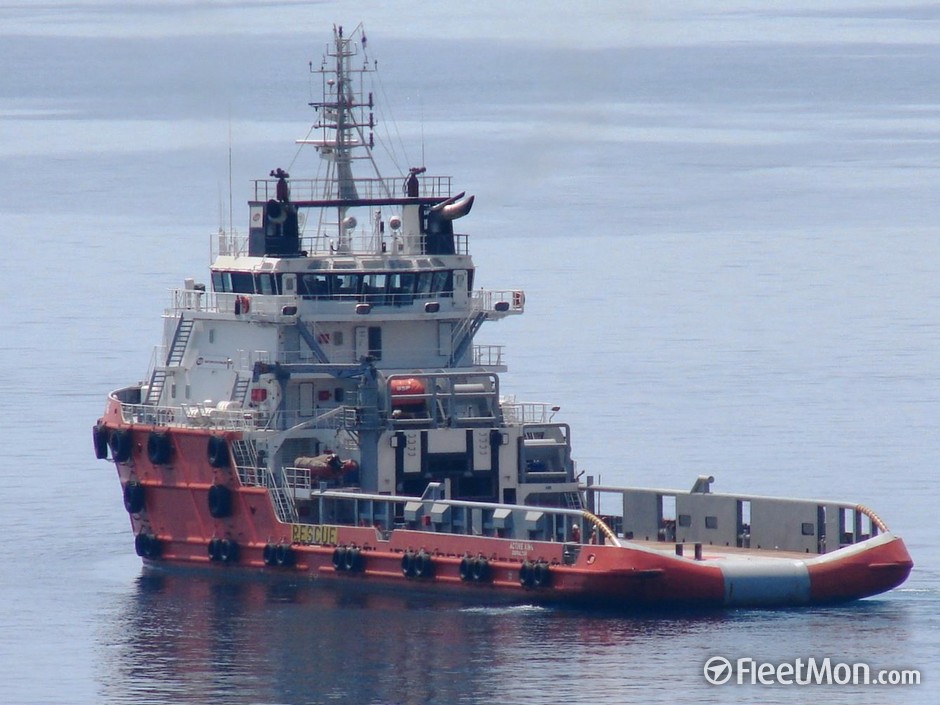 GSP King a finalizat cu bine operațiunea de salvare a navei Delfi