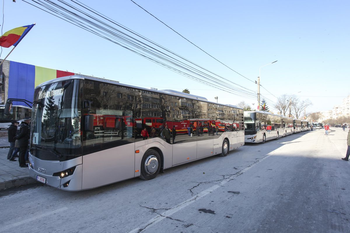 Ultimul lot de autobuze turcești noi, diesel, introdus în circulație pe 15 martie