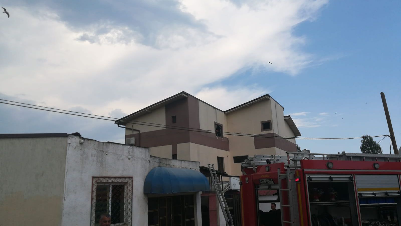 FOTO Incendiu la restaurantul Jubileu din Satul de Vacanță