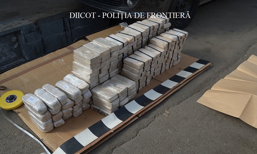 20 de kilograme de heroină, confiscate în urma unei operațiuni desfășurată în București, Constanța, Ialomița şi Călărași VIDEO