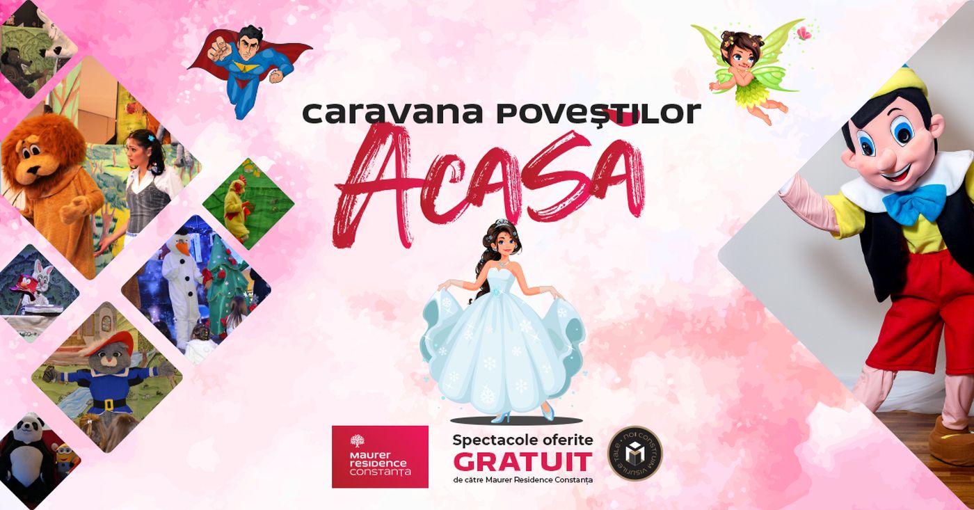 Maurer Residence Constanța lansează „Caravana Poveștilor ACASĂ”