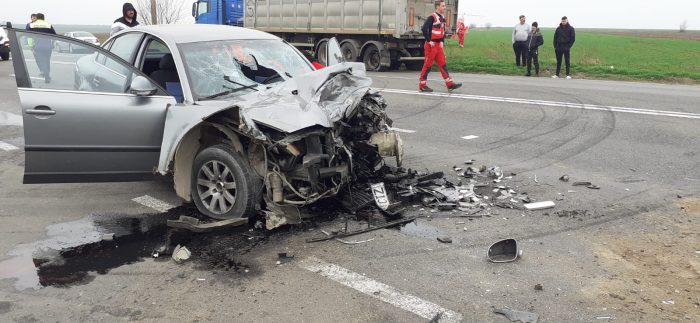 Cum s-a petrecut accidentul dintre un TIR și o mașină din apropierea aeroportului Mihail Kogălniceanu