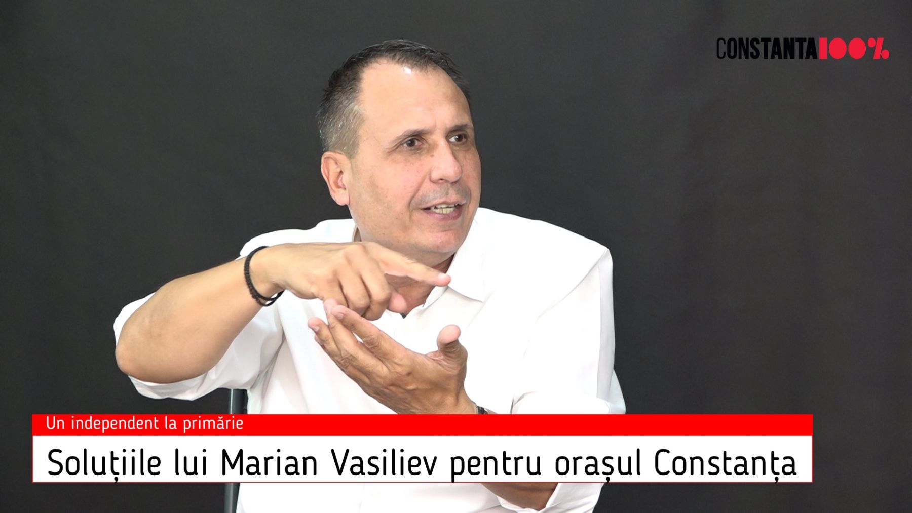 Marian Vasiliev, candidat independent la Primăria Constanța: „Nu sunt dator nimănui. Asta-i trebuie Constanței. Singura mea datorie va fi către cetățeni” VIDEO