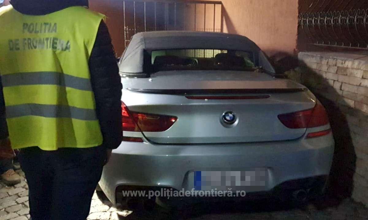 BMW căutat de autoritățile din Germania, descoperit de polițiștii de frontieră constănțeni