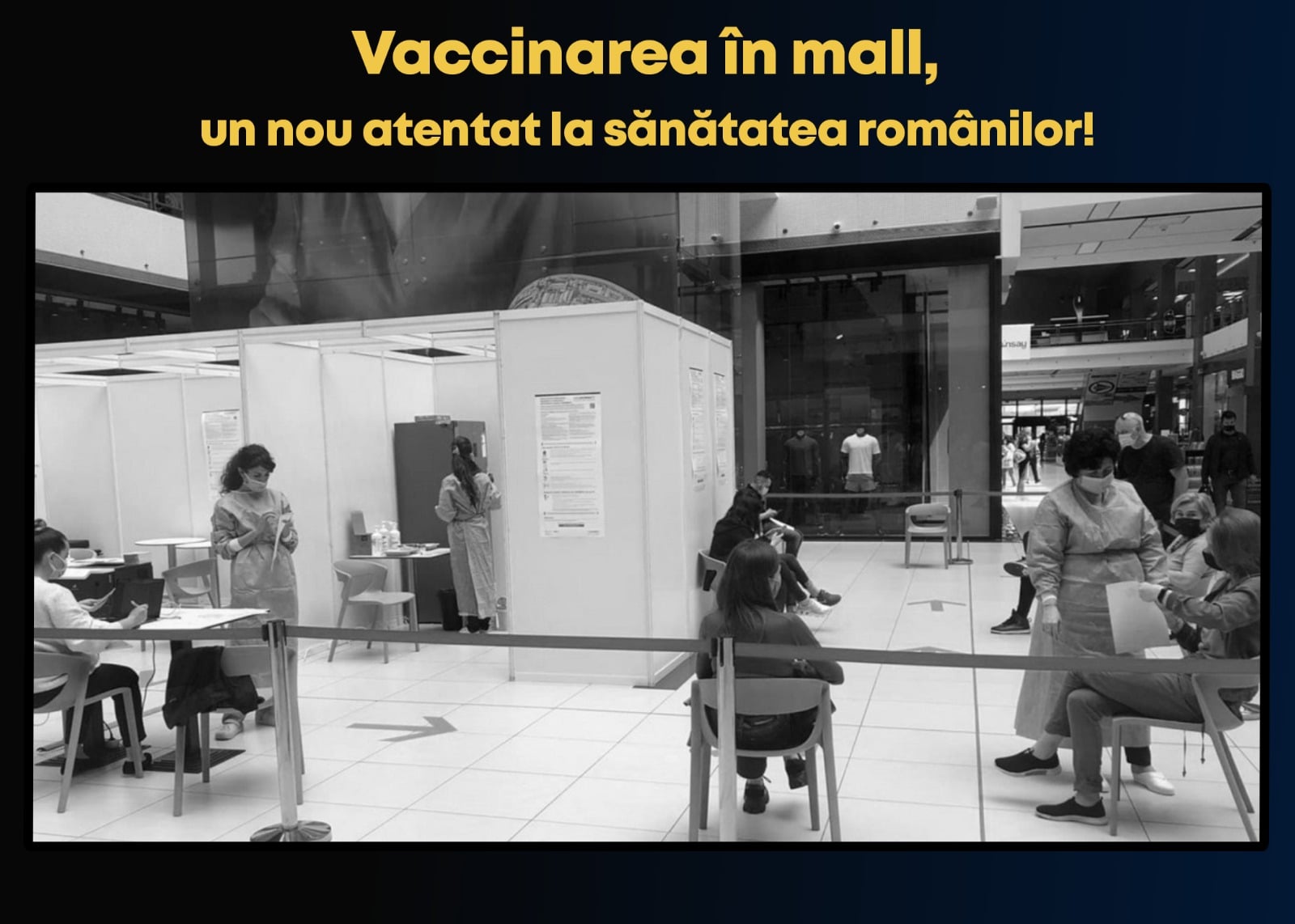 Cristina Dumitrache, PSD: „Vaccinarea în mall, un nou atentat la sănătatea românilor”