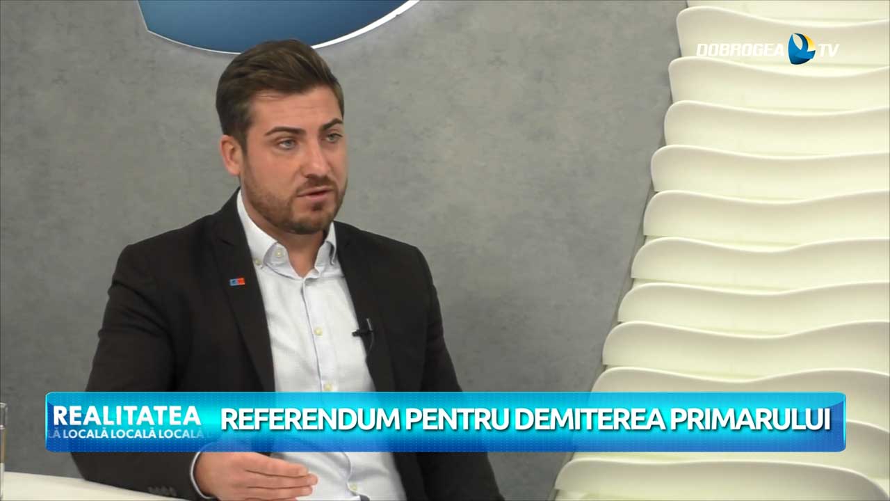 Gabriel Ciobanu, președinte USR Agigea, a explicat la Dobrogea TV de ce zilele lui Maricel Cîrjaliu ca primar sunt numărate
