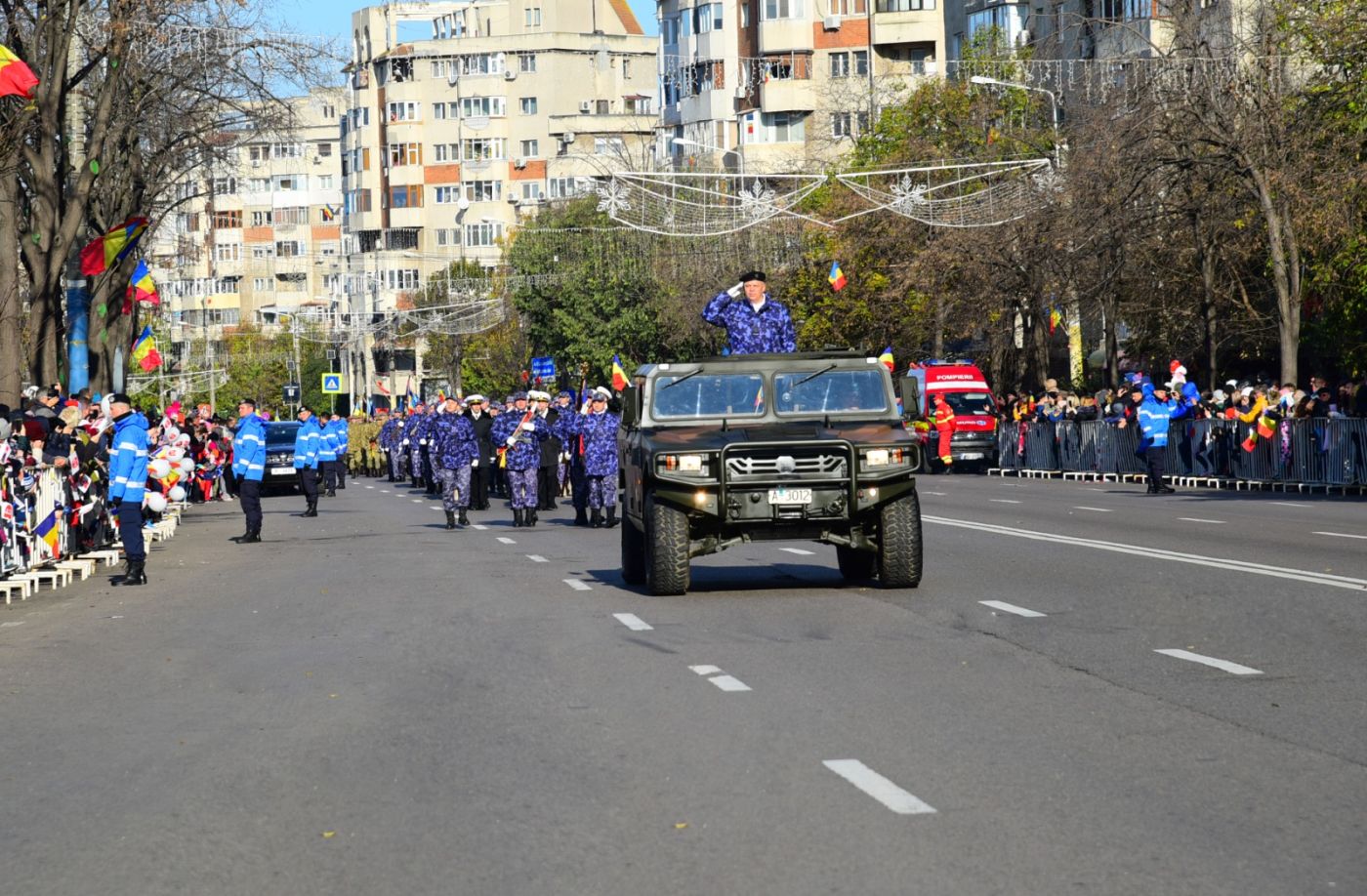 Traficul va fi paralizat în Constanța de Ziua Națională a României și înainte