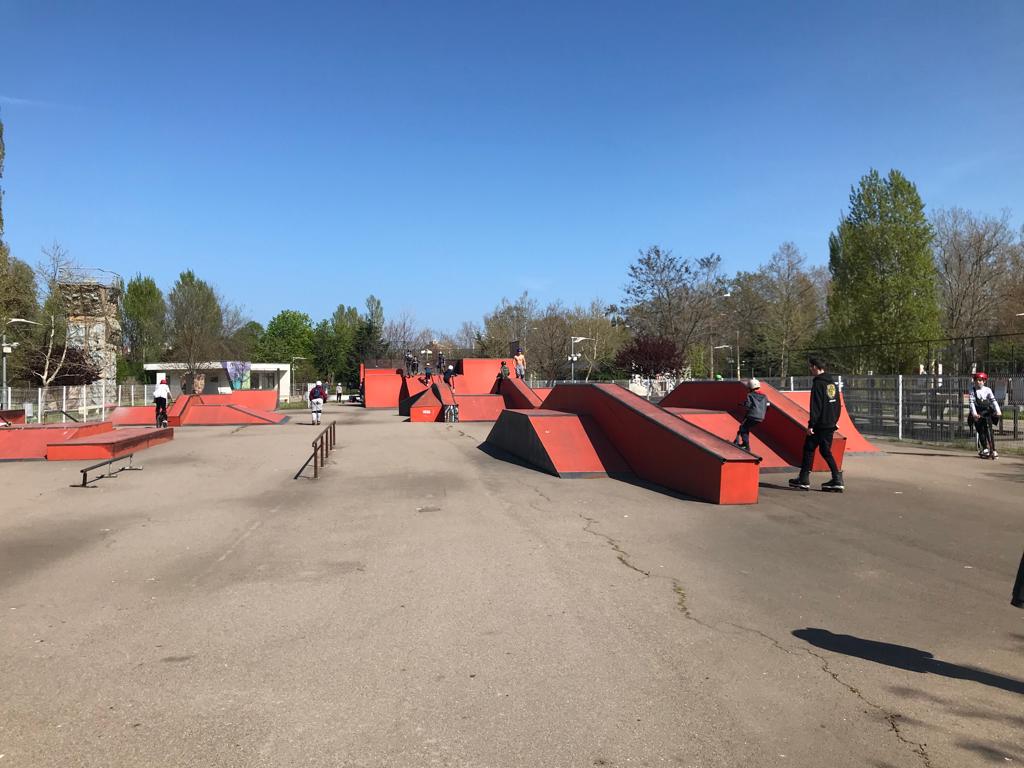 Accesul în zona de skatepark din Gravity Park va fi interzis vineri