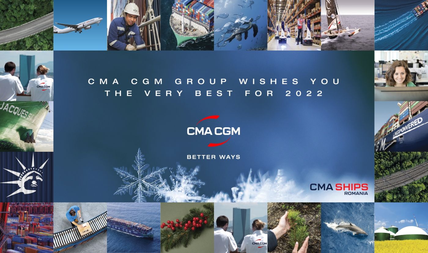 CMA Ships România vă urează Crăciun fericit!