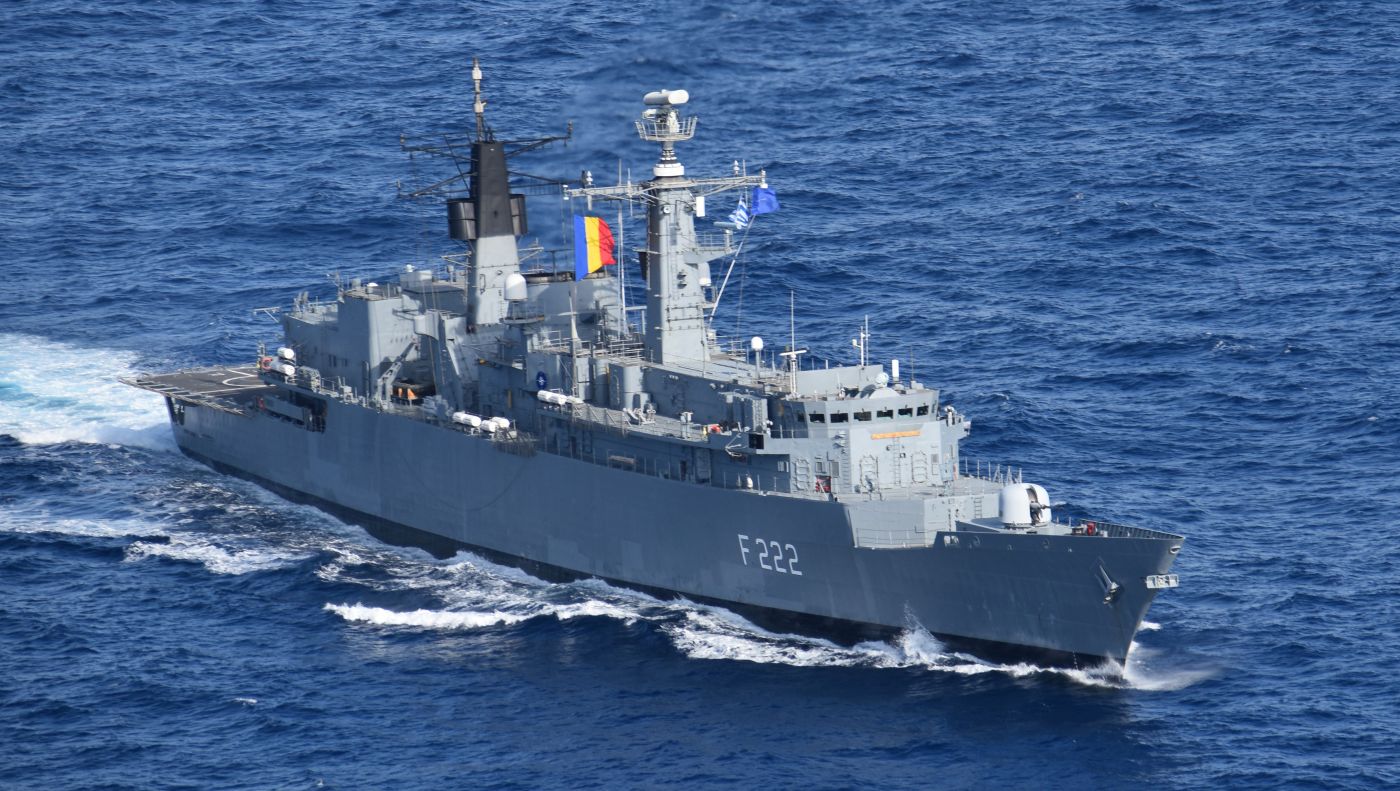 Fregata „Regina Maria” a avut trei misiuni NATO de succes în 2021