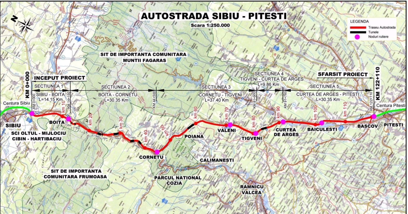 Încă un pas pentru autostrada Sibiu – Pitești