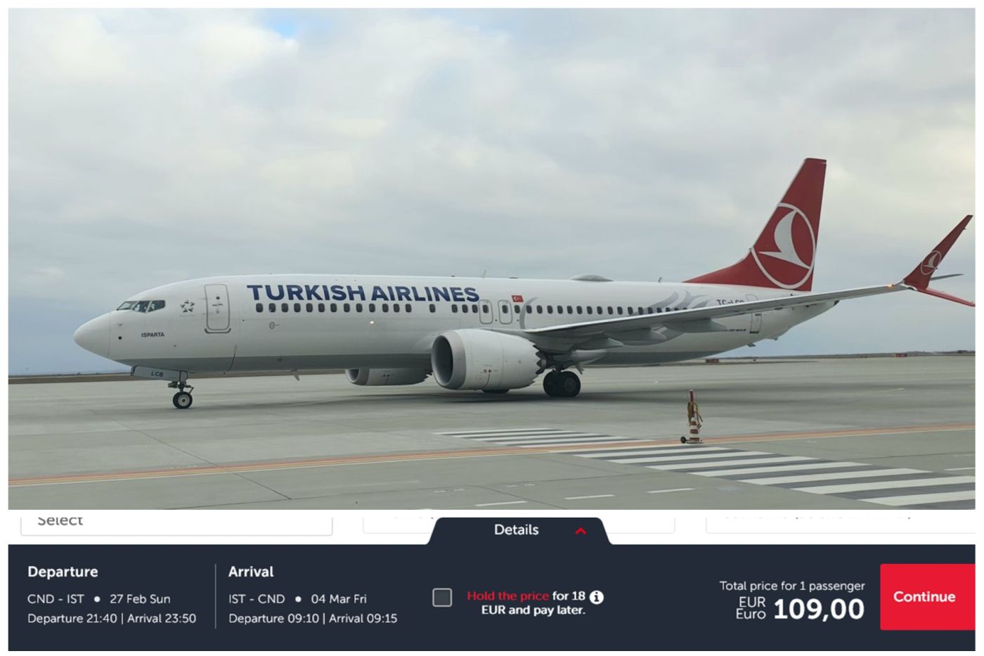 Turkish Airlines zboară din Constanța la prețuri promoționale, dar la ore neconvenabile