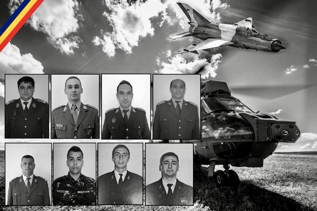 Victimele tragediilor aviatice din Constanța au fost înaintate în grad, post-mortem