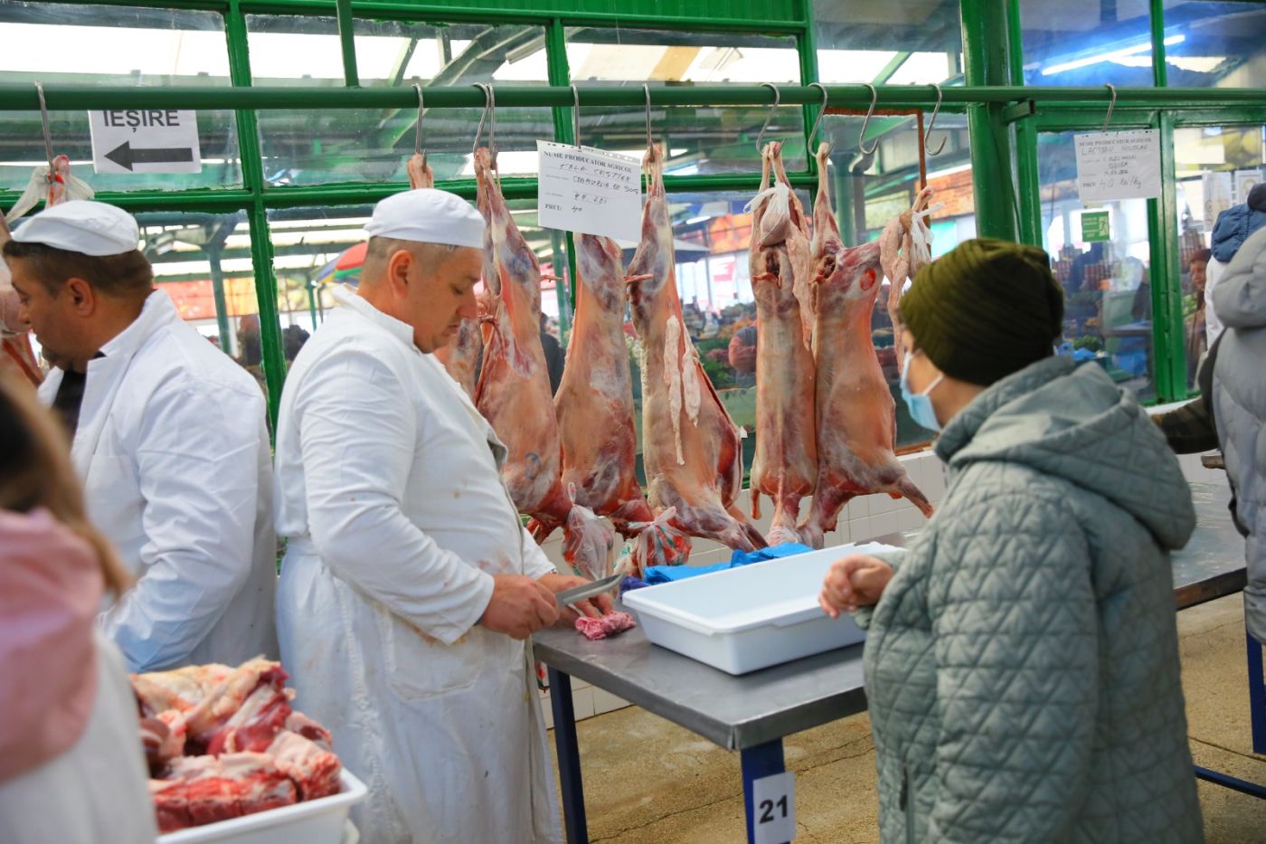 Cu cât se vinde carnea de miel în piețele RAEDPP Constanța