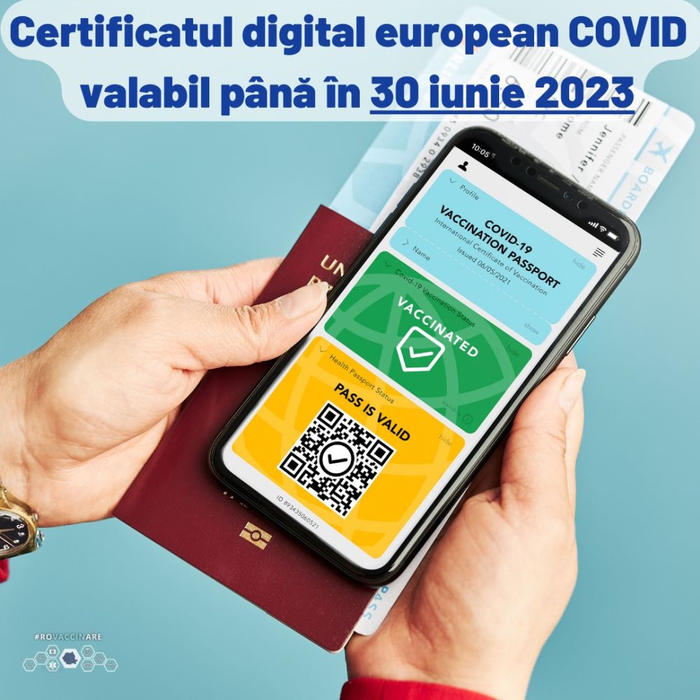 Parlamentul European a votat prelungirea valabilității certificatului Covid