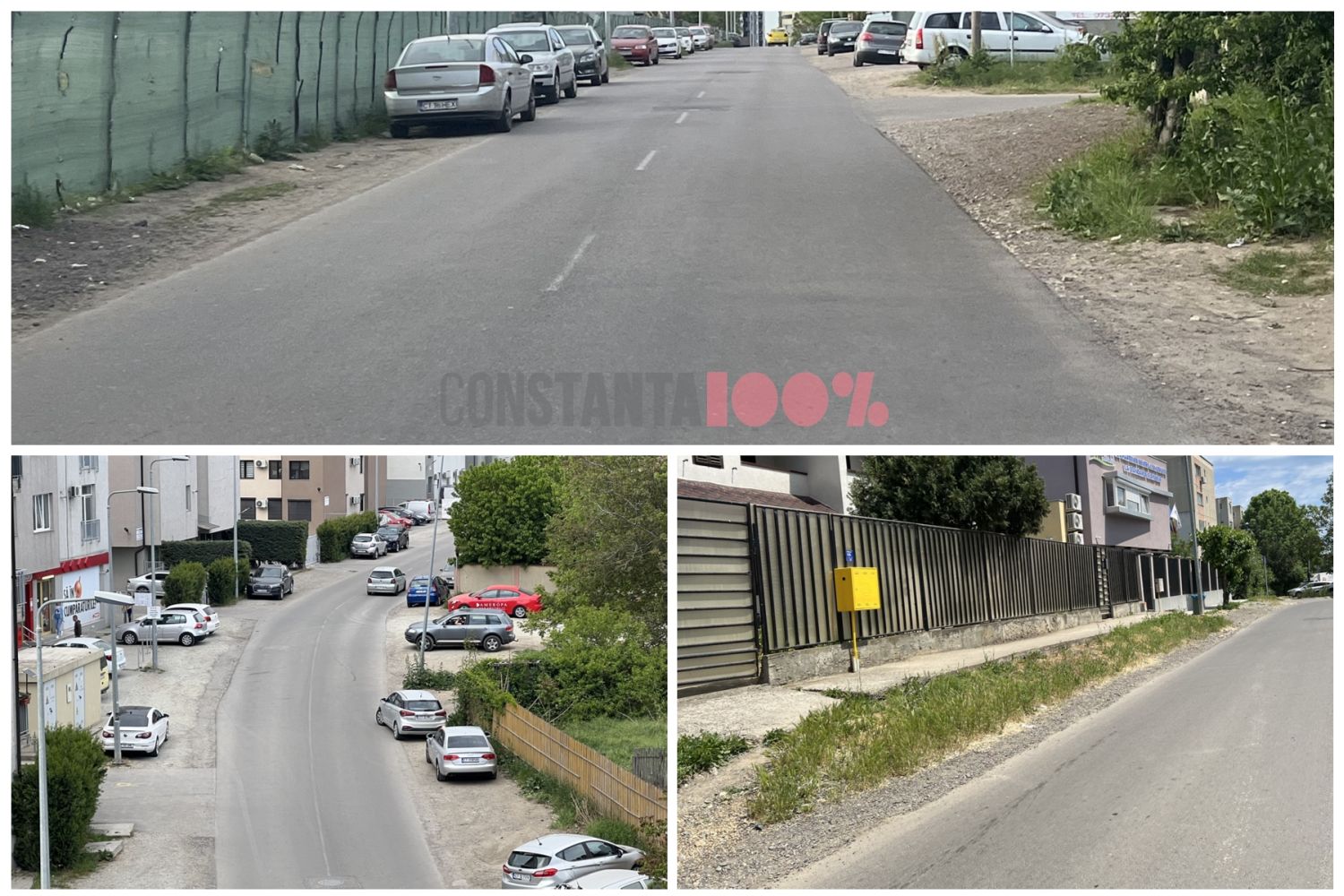 Primăria Constanța spune că oamenii vor circula pe trotuare pe strada care nu are trotuare