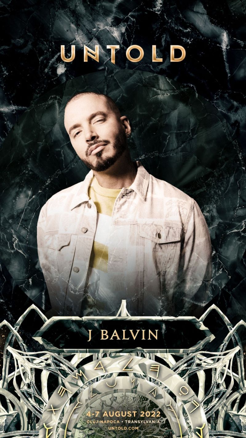 J Balvin, regele reggaetonului, vine la UNTOLD