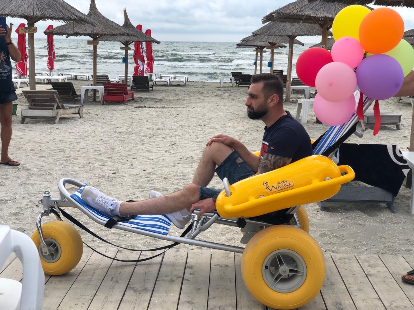 Patru plaje pentru persoane cu dizabilități pe litoralul românesc