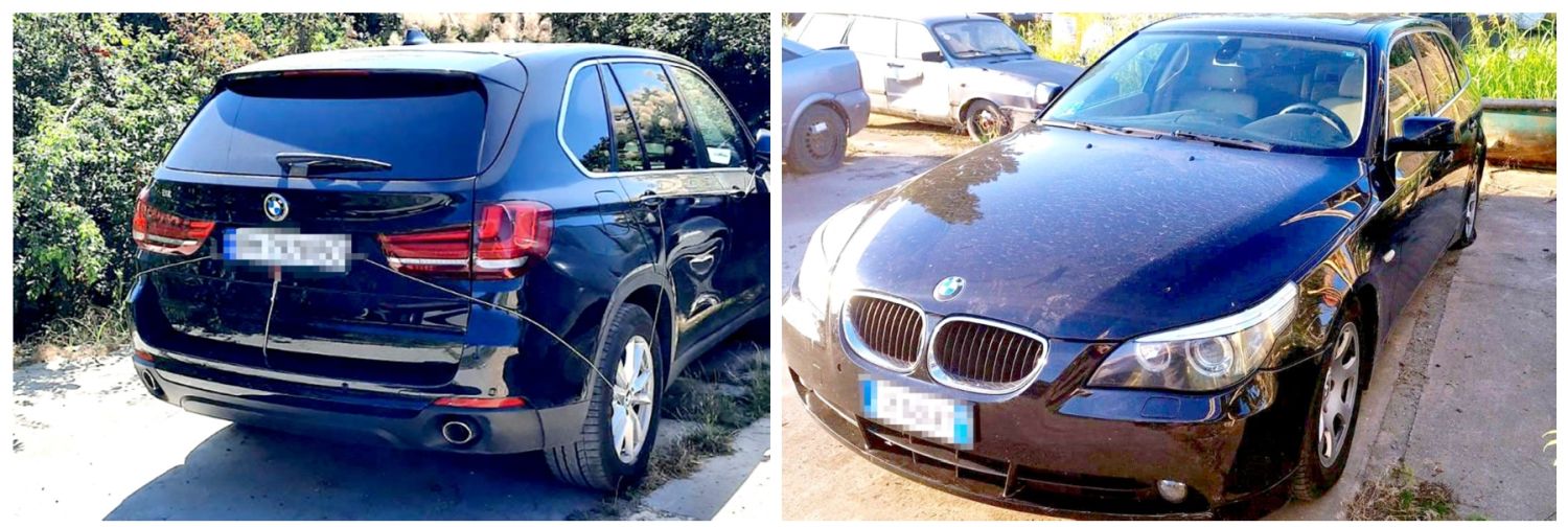 BMW-uri furate din străinătate, descoperite în Constanța și Tulcea