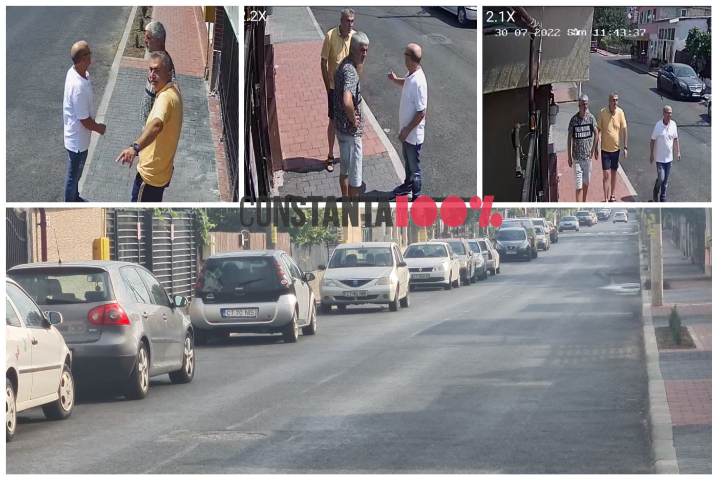 Directorul Confort Urban, Teo Hira, a rezolvat sâmbătă dimineața problema parcării de pe strada Șoseaua din Vii