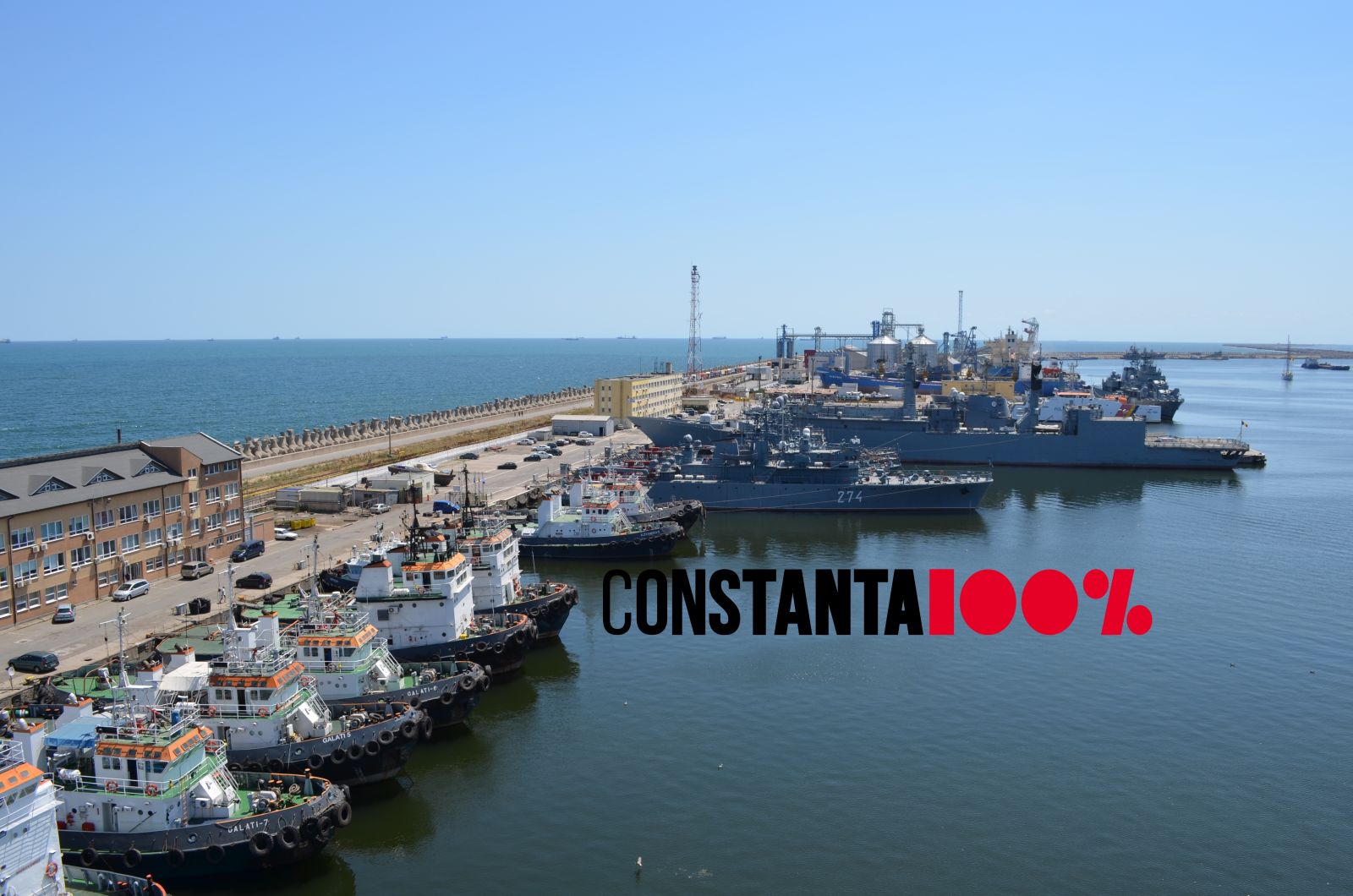 Ziua Porților Deschise în portul militar Constanța. Transport gratuit