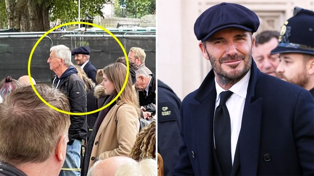 David Beckham a stat la coadă 13 ore pentru a-i aduce un ultimul omagiu reginei