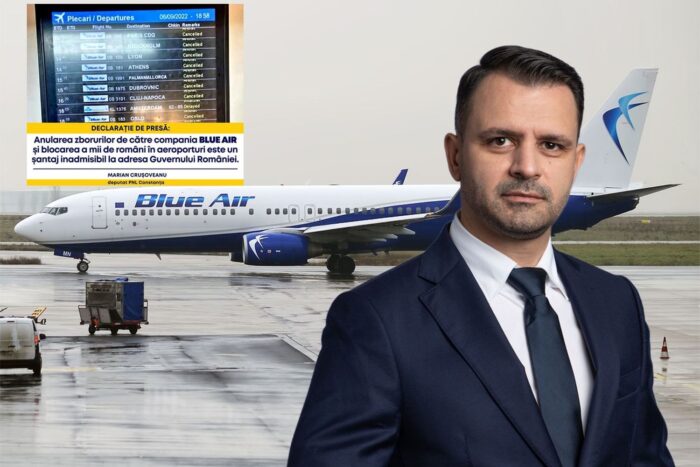 Marian Crușoveanu, PNL: „Acțiunea Blue Air este un atac la adresa Guvernului României, folosind drept scut uman pe toți cei care au achiziționat bilete de avion”