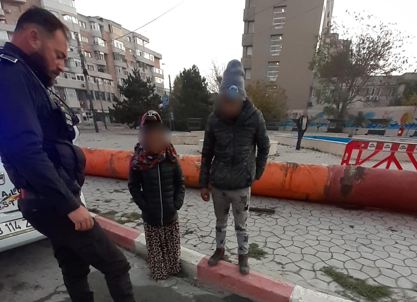 Poliția Locală Constanța a prins două persoane care au sustras țevi metalice folosite la termoficare
