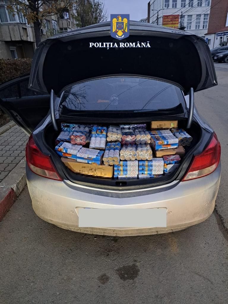 Un bucureștean, prins în Năvodari cu 320 de kilograme de articole pirotehnice în mașină