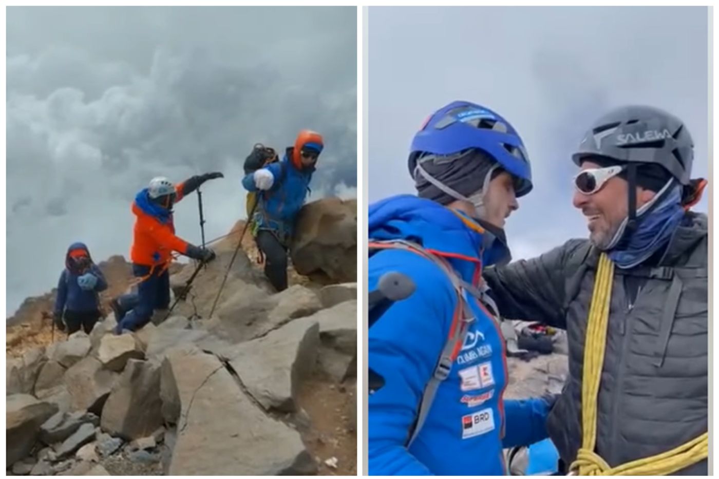 Performanță uluitoare: doi alpiniști nevăzători din Cluj au urcat pe Aconcagua, la 6.962 de metri: „Nu cred că vârful în sine contează, ci să ai un obiectiv, un ţel care să te ajute să evoluezi în viață”