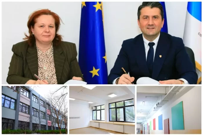 Un proiect început de Decebal Făgădău, reabilitarea Școlii 38, a fost finalizat de administrația Chițac după 3 ani de la semnarea contractului de finanțare