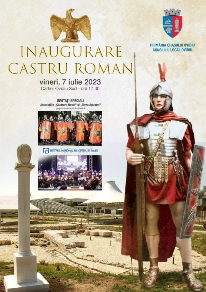 Realizare de excepție a Primăriei Ovidiu: castrul roman a fost reabilitat și va fi inaugurat pe 7 iulie