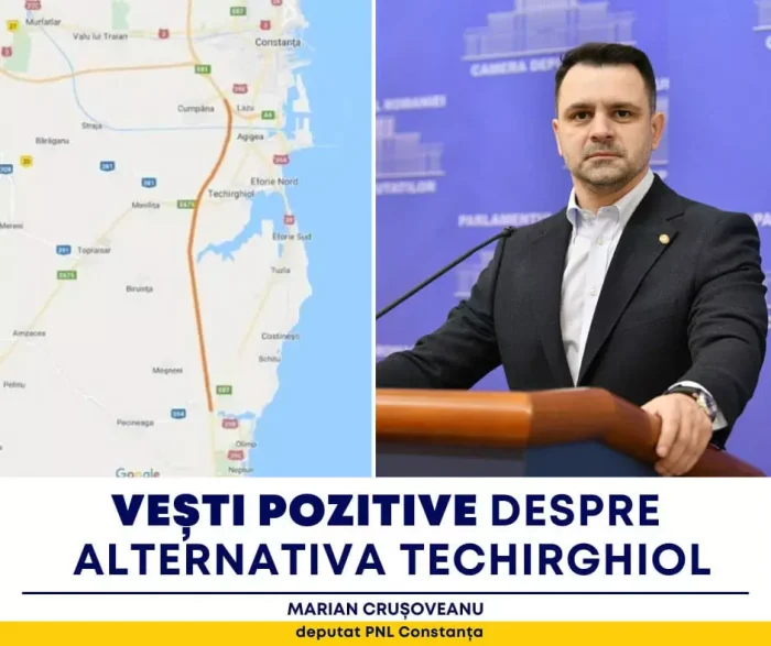Marian Crușoveanu, PNL: Alternativa Techirghiol va avea 30,5 km și 31 de pasaje/viaducte